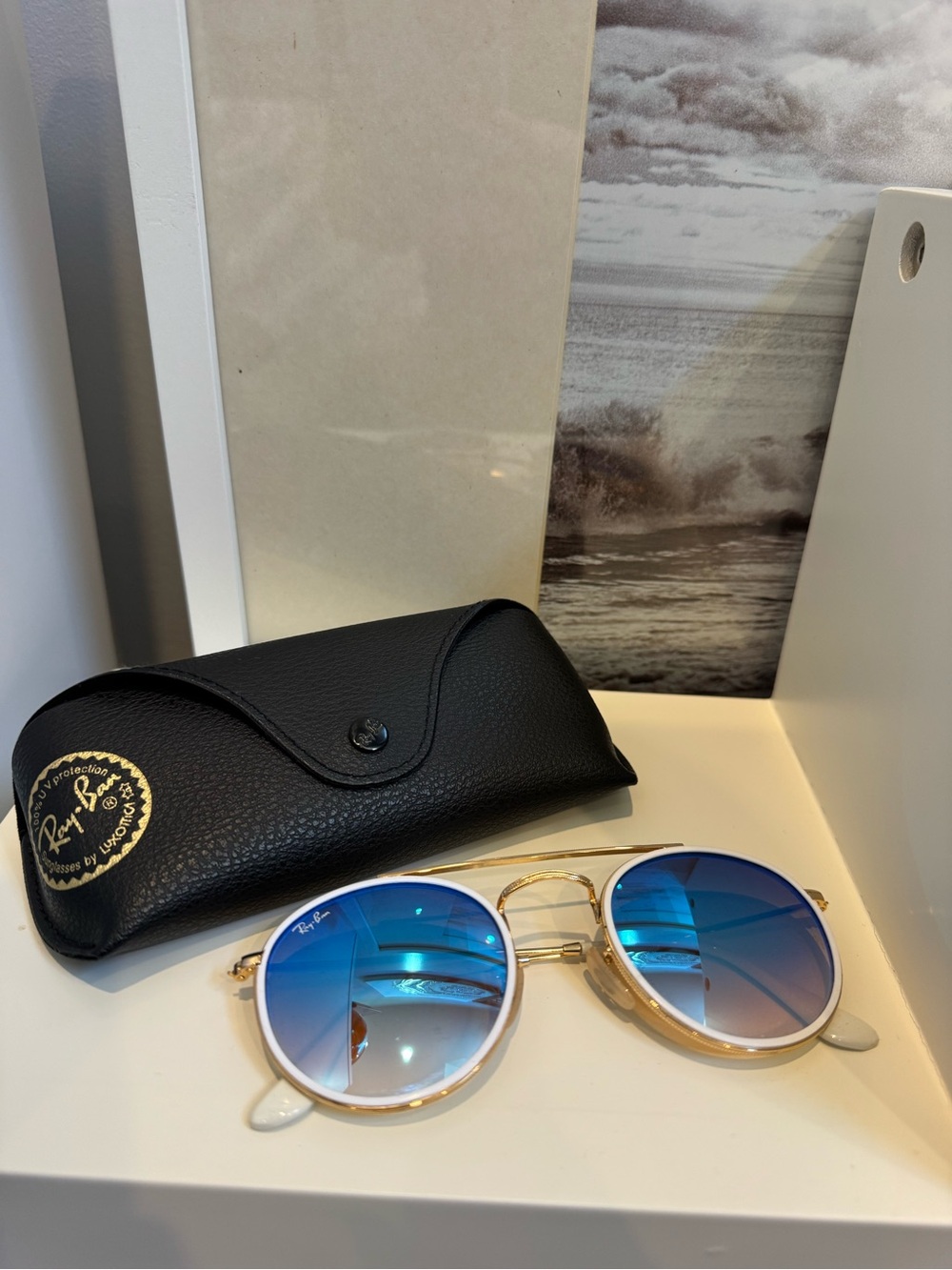 Ray-Ban Round Double Bridge Sunglasses